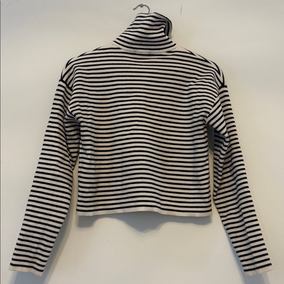 MAJE KNIT CROPPED TOP- size 1 - Picture 2 of 7